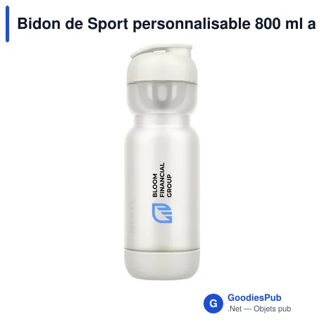 Bidon de Sport personnalisable 800 ml avec logo - Mepal
