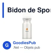 Bidon de Sport personnalisable 800 ml avec logo - Mepal - Miniature 2