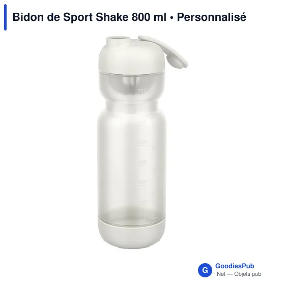 Bidon de Sport personnalisable 800 ml avec logo - Mepal - Image 3