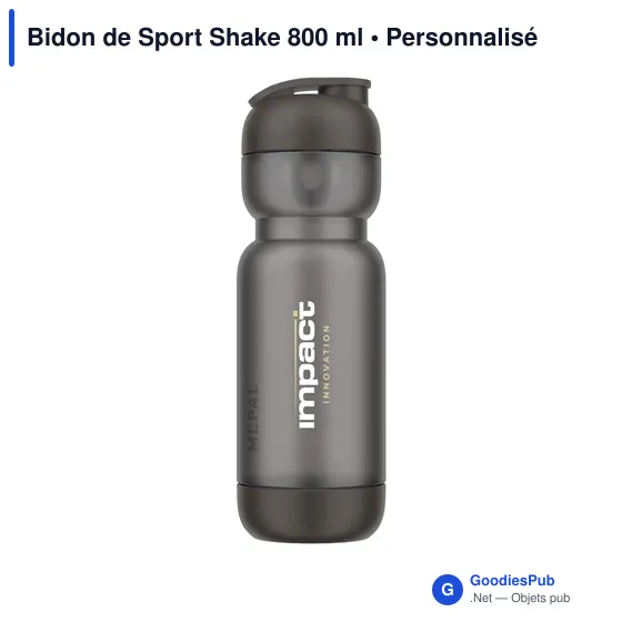 Bidon de Sport personnalisable 800 ml avec logo - Mepal - Image 4