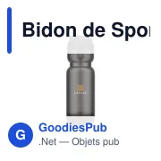 Bidon de Sport personnalisable 800 ml avec logo - Mepal - Miniature 5