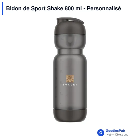 Bidon de Sport personnalisable 800 ml avec logo - Mepal - Image 5