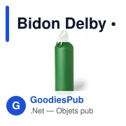 Bidon Delby - Miniature 1