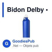 Bidon Delby - Miniature 6