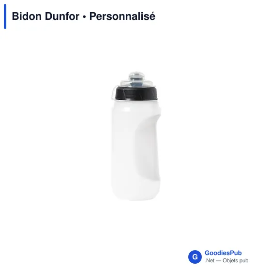 Gourde personnalisable avec logo pour entreprises - modèle Dunfor - Image 1