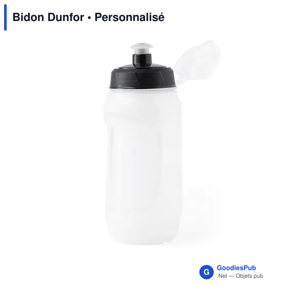 Gourde personnalisable avec logo pour entreprises - modèle Dunfor - Image 2