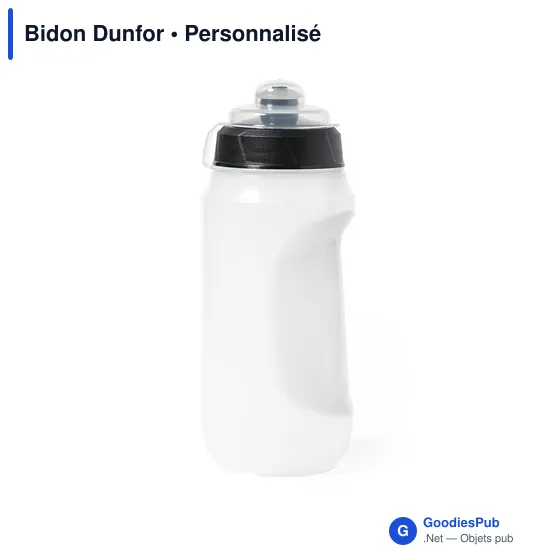 Gourde personnalisable avec logo pour entreprises - modèle Dunfor - Image 3