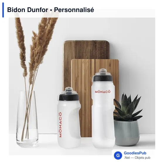 Gourde personnalisable avec logo pour entreprises - modèle Dunfor - Image 4