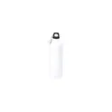 Variante blanc - Gourde personnalisable en aluminium recyclé avec logo - Bidon Glaxon