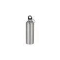 Variante argenté - Gourde personnalisable en acier inoxydable recyclé avec logo - Bidon Graims