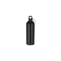 Variante noir - Gourde personnalisable en acier inoxydable recyclé avec logo - Bidon Graims