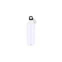 Variante blanc - Gourde personnalisable en acier inoxydable recyclé avec logo - Bidon Graims