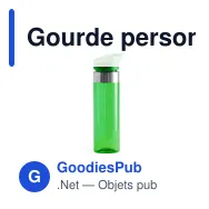 Gourde personnalisable avec logo pour entreprises - Halmik - Miniature 11