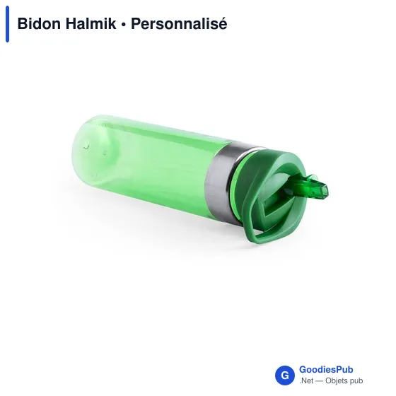 Gourde personnalisable avec logo pour entreprises - Halmik - Image 3
