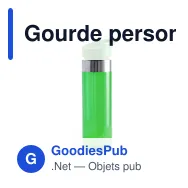 Gourde personnalisable avec logo pour entreprises - Halmik - Miniature 7