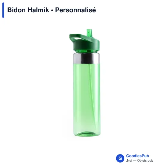 Gourde personnalisable avec logo pour entreprises - Halmik - Image 9