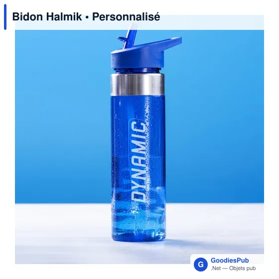 Gourde personnalisable avec logo pour entreprises - Halmik - Image 10