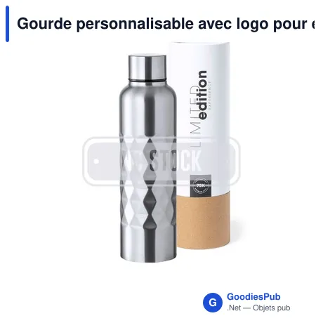 Gourde personnalisable avec logo pour entreprises - Harriet