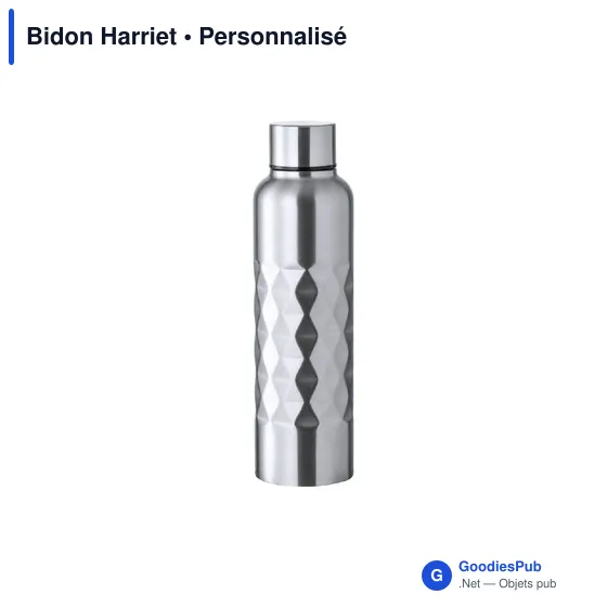 Gourde personnalisable avec logo pour entreprises - Harriet - Image 2
