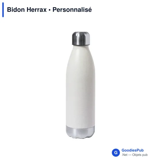 Gourde personnalisable avec logo pour entreprises et événements - Image 1