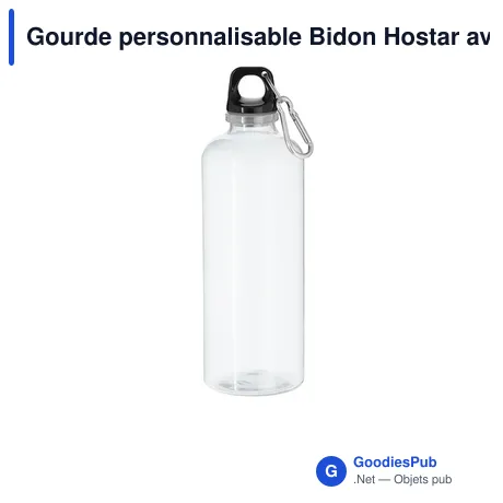 Gourde personnalisable Bidon Hostar avec logo - 630 ml
