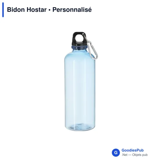 Gourde personnalisable Bidon Hostar avec logo - 630 ml - Image 2
