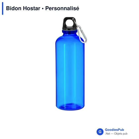 Gourde personnalisable Bidon Hostar avec logo - 630 ml - Image 4
