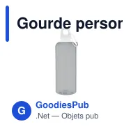 Gourde personnalisable Bidon Hostar avec logo - 630 ml - Miniature 7