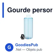 Gourde personnalisable Bidon Hostar avec logo - 630 ml - Miniature 9