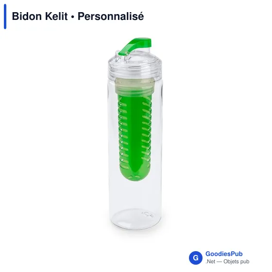 Gourde personnalisable avec logo pour entreprises - modèle Kelit - Image 1
