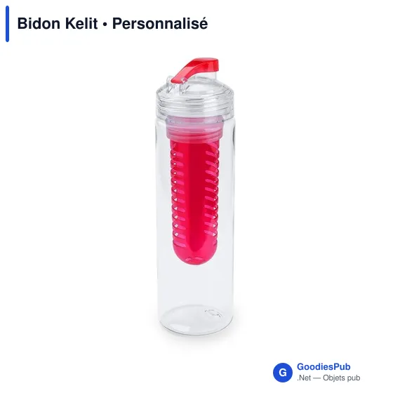 Gourde personnalisable avec logo pour entreprises - modèle Kelit - Image 5