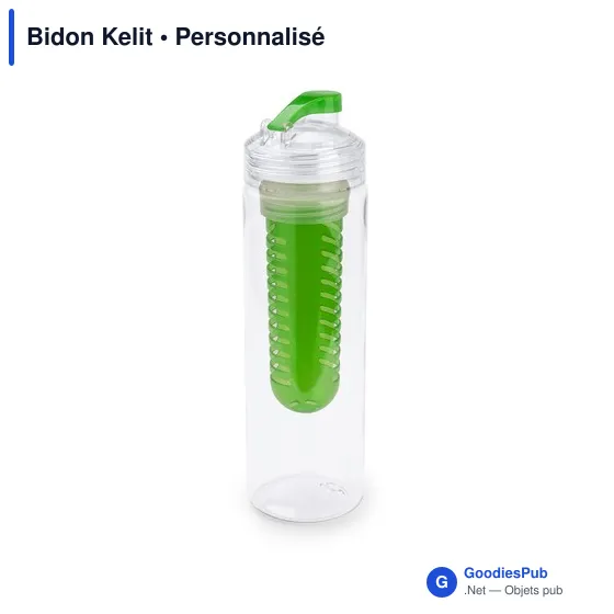 Gourde personnalisable avec logo pour entreprises - modèle Kelit - Image 6