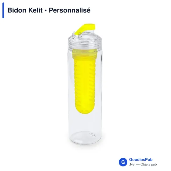 Gourde personnalisable avec logo pour entreprises - modèle Kelit - Image 7