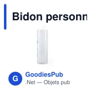 Bidon personnalisable Kutyl avec logo - Gourde éco-friendly 830 ml - Miniature 2