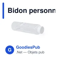 Bidon personnalisable Kutyl avec logo - Gourde éco-friendly 830 ml - Miniature 3