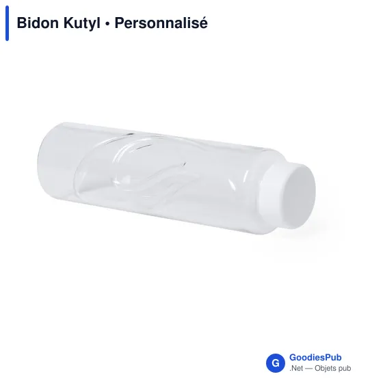 Bidon personnalisable Kutyl avec logo - Gourde éco-friendly 830 ml - Image 3