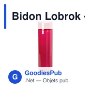 Bidon Lobrok - Miniature 6