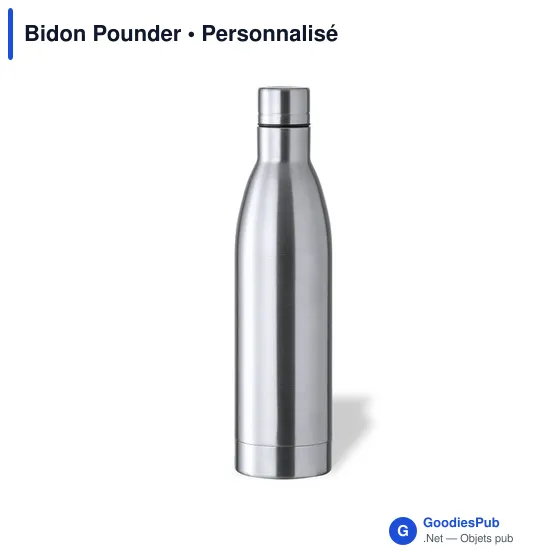 Gourde personnalisée avec logo entreprise - Image 1