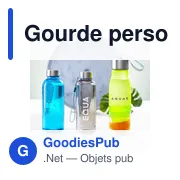 Gourde personnalisable avec logo pour entreprises - Selmy - Miniature 8