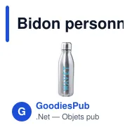 Bidon personnalisable en aluminium Raican avec logo - Miniature 12