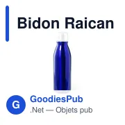 Bidon personnalisable en aluminium Raican avec logo - Miniature 6