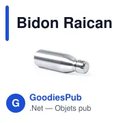 Bidon personnalisable en aluminium Raican avec logo - Miniature 8