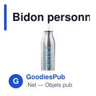 Bidon personnalisable en aluminium Raican avec logo - Miniature 9