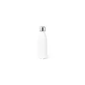 Variante blanc - Bidon personnalisable en aluminium Raican avec logo