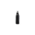 Variante noir - Bidon personnalisable en aluminium Raican avec logo