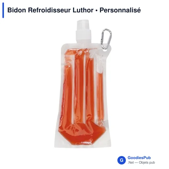 Bidon réfrigérant personnalisable Luthor avec logo - Image 1