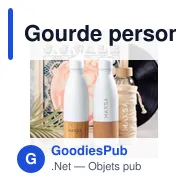 Gourde personnalisable avec logo pour entreprises - modèle Rekka - Miniature 7