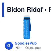 Bidon Ridof - Miniature 12