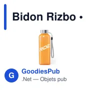 Bidon Rizbo - Miniature 2