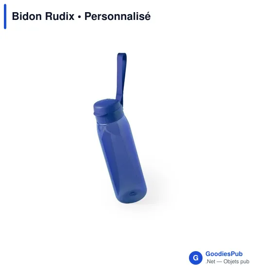 Gourde personnalisable avec logo pour entreprises - Modèle Rudix - Image 7